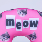 Подушка детская для путешествий антистресс «Котик meow» - фото 4647511