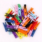 Набор прищепок для декора «Классика» 50 шт., 1 шт. — 3.5 см, МИКС - Фото 2