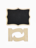 Меловой ценник «На подставке» 10×5×7, вытянутые углы, (фасовка 10 шт.), цвет чёрный - Фото 6