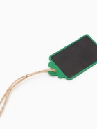 Меловой ценник "Подвесной" 7,4*4, бирка, (фас 10шт), цвет чёрно-зелёный (10 шт) - фото 809172475