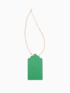 Меловой ценник "Подвесной" 7,4*4, бирка, (фас 10шт), цвет чёрно-зелёный (10 шт) - фото 809172476