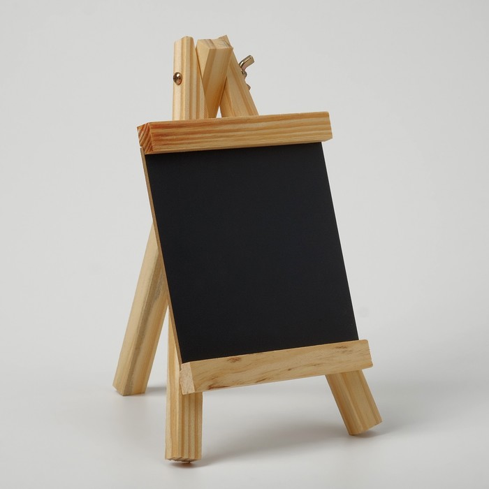 Меловой стенд «На мольберте» 12×23, цвет чёрный - фото 1919310098