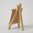 Меловой стенд «На мольберте» 12×23, чёрный - Фото 3