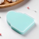 Силиконовая форма «Я обожаю тебя любить», 7,4×5,5×1 см, бирюзовая 7943270 - фото 16367381
