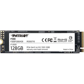 Накопитель SSD Patriot P300P128GM28 P300, 128 Гб, PCI-E x4, M2