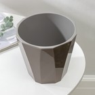 Кашпо для цветов со вставкой «Палермо», 1.8 л, коричневое - Фото 3