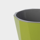 Кашпо для цветов со вставкой «Палермо», 1.8 л, цвет оливковый - Фото 5