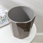 Кашпо для цветов со вставкой «Палермо», 3,6 л, коричневое - Фото 3