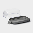 Маслёнка Martika «Летиция», пластик, 16.5×10 см, серая - Фото 5