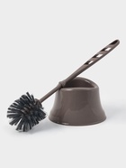 Ёршик для унитаза «Капри», 14×12.5×37 см, с подставкой, коричневый - Фото 3