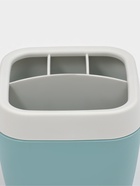 Подставка для зубных щёток Martika «Эллиса», 10.4×10.4×9.9 см, пластик, бирюзовая - Фото 2