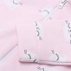 Комплект: худи и брюки Крошка Я «Киса», рост 80-86 см, цвет розовый/лиловый - Фото 3