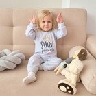 Комбинезон Крошка Я "Princess", рост 80-86 см, цвет серый 7711148