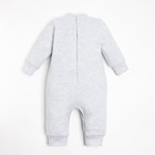 Комбинезон Крошка Я «Princess», рост 86-92 см, цвет серый - Фото 7