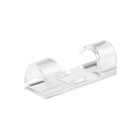 Держатель самоклеящийся для проводов и гирлянд ТУНДРА krep, 10×30 мм, прозрачный, 20 шт. - Фото 7