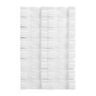 Держатель самоклеящийся для проводов и гирлянд ТУНДРА krep, 15×40 мм, белый, 16 шт. - Фото 5