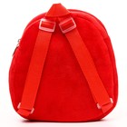 Рюкзак плюшевый, на молнии, с карманом, 19х22 см, Медвежонок Винни и его друзья - фото 10277606