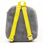 Рюкзак плюшевый на молнии, с карманом, 19 х 22 см "Бамблби", Трансформеры - Фото 2