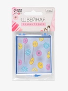 Игольница магнитная «Пуговки», 7×8 см, голубая - Фото 5