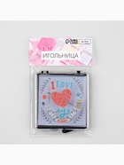 Игольница магнитная Hobby, 7×8 см, чёрная - Фото 7