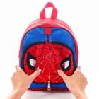 Рюкзак детский, на молнии, 23х27 см, Человек-паук - Фото 2