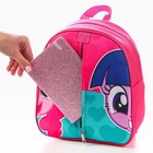 Рюкзак детский, на молнии, 23 см х 10 см х 27 см "Пинки Пай и Искорка", My Little Pony - Фото 10