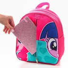 Рюкзак детский для девочки на молнии, 23×10×27 см «Пинки Пай и Искорка», My Little Pony - Фото 10