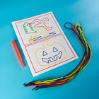 Уценка Шнуровальный планшет «Весёлые рисунки», по методике Монтессори - Фото 5