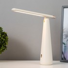 Лампа настольная "Страйк" LED 3 режима 1,5Вт USB белый 6,8х6,8х28,5 см RISALUX - фото 21616413