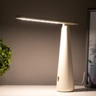 Лампа настольная "Страйк" LED 3 режима 1,5Вт USB белый 6,8х6,8х28,5 см RISALUX - фото 21616415