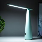 Лампа настольная «Страйк» LED 3 режима 1.5 Вт USB зеленый 6.8×6.8×28.5 см RISALUX - Фото 3