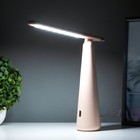 Лампа настольная «Страйк» LED 3 режима 1.5 Вт USB розовый 6.8×6.8×28.5 см RISALUX - фото 111609902