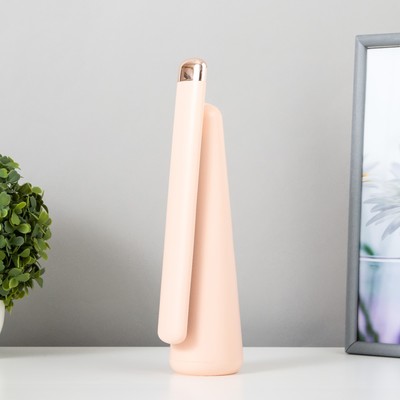 Лампа настольная «Страйк» LED 3 режима 1.5 Вт USB розовый 6.8×6.8×28.5 см RISALUX