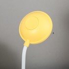Лампа настольная "Ботинок кот" LED 3 режима 3Вт USB органайзер желтый 8х11х31 см RISALUX - Фото 11