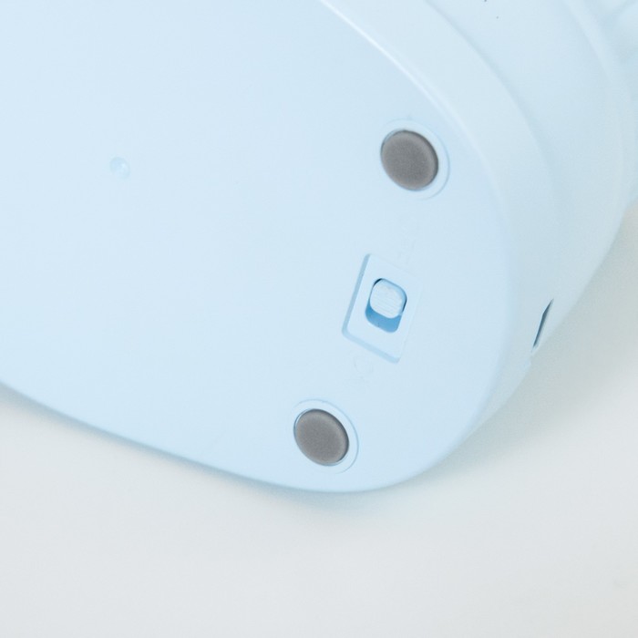 Лампа настольная "Ботинок лось" LED 3 режима 3Вт USB органайзер синий 8х11х31 см RISALUX - фото 1907453920