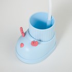 Лампа настольная «Ботинок лось» LED 3 режима 3 Вт USB органайзер синий 8×11×31 см RISALUX - Фото 10