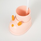 Лампа настольная «Ботинок заяц» LED 3 режима 3 Вт USB органайзер розовый 8×11×31 см RISALUX - Фото 11