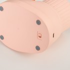 Лампа настольная RISALUX «Ботинок заяц», светодиодная, органайзер, 3 режима, 3 Вт, USB, розовая, 8×11×31 см - Фото 13