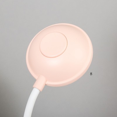 Лампа настольная «Ботинок заяц» LED 3 режима 3 Вт USB органайзер розовый 8×11×31 см RISALUX
