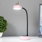 Лампа настольная "Ушки" LED 3 режима 2Вт USB розовый 6х12х37 см RISALUX - Фото 2