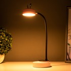Лампа настольная "Ушки" LED 3 режима 2Вт USB розовый 6х12х37 см RISALUX - Фото 4