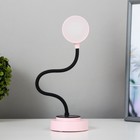 Лампа настольная "Ушки" LED 3 режима 2Вт USB розовый 6х12х37 см RISALUX - Фото 6