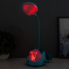 Настольная лампа "Милый мишка" LED 3,5Вт USB АКБ синий 12х15х32 см RISALUX - Фото 5
