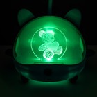 Настольная лампа "Милый мишка" LED 3,5Вт USB АКБ синий 12х15х32 см RISALUX - Фото 8
