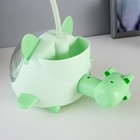 Настольная лампа "Милый мишка" LED 3,5Вт USB АКБ зеленый 12х15х32 см RISALUX - Фото 12