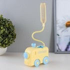 Настольная лампа "Паровоз" LED 1,5Вт USB АКБ желто-синий 11,5х34 см RISALUX - Фото 5