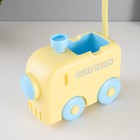 Настольная лампа "Паровоз" LED 1,5Вт USB АКБ желто-синий 11,5х34 см RISALUX - Фото 6