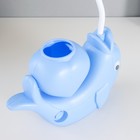 Настольная лампа "Дельфин" LED 3Вт USB АКБ синий 14,5х5х28 см RISALUX - Фото 8