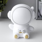 Ночник "Космонавт" LED 1.5Вт USB АКБ белый 9,5х8х10,5 см RISALUX - фото 7574193