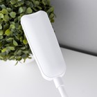 Настольная лампа "Лайт" LED 3Вт USB (80см) белый 12,5х12,5х23 см RISALUX - фото 24287387